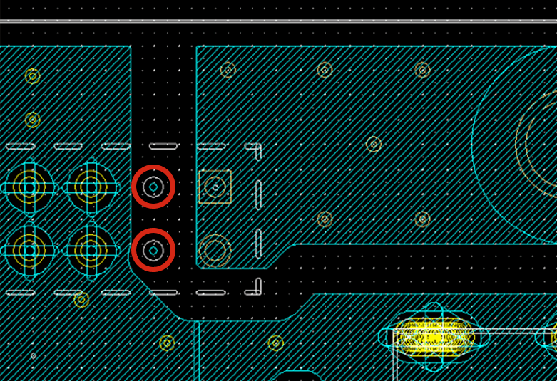 ノイズに強いPCB 4つのノイズ対策　POINT　グランドとシグナルの分離